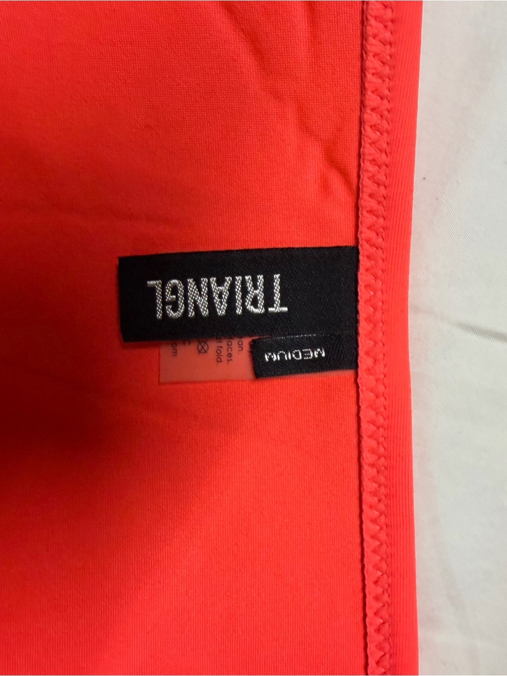 triangl swimwear Neon Coral & Flower Bikini - Picture 5 of 12